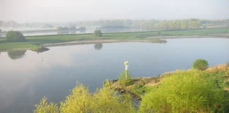 "Arnhem Nederrijn ochtend apr04" door Fruggo, CC BY-SA 3.0 https://upload.wikimedia.org/wikipedia/commons/0/03/Arnhem_Nederrijn_ochtend_apr04.jpg